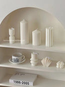 modern decor accessories luxury geometric scented candles