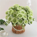 Artificial peony bouquet for indoor floral decoration