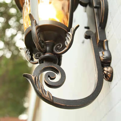 applique murale led extérieure étanche style européen américain - vue 4 sur 11