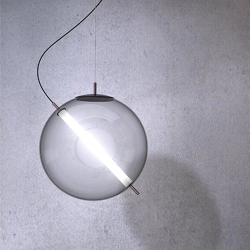 Creative glass pendant light for modern and elegant lighting - vue 2 sur 9