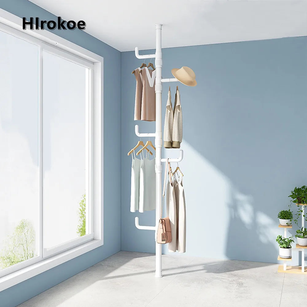 vertical clothes storage rack for home