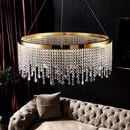 Modern crystal chandelier for elegant interior décor