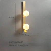 Creative wrought iron wall light for elegant interiors