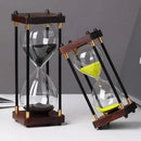 Elegant retro hourglass for decoration and relaxation