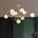 2024 New Pattern Creative U-shaped Magic Bean LED Pendent Lamp For Living Room Bedroom Lobby Exhibition Hall