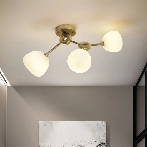 Luxury American minimalist ceiling light for modern interiors - vue 3 sur 6