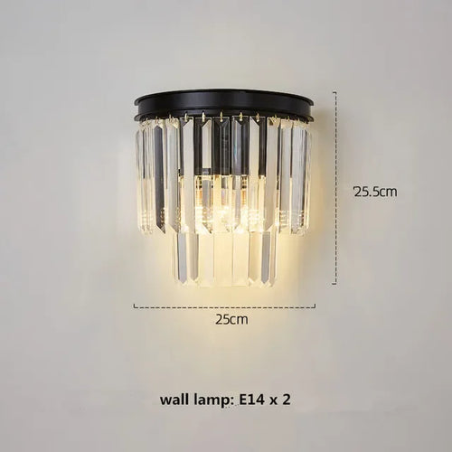 Modern crystal chandelier nordic vintage style for elegant interiors - vue 22 sur 21
