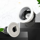 Modern adjustable angle LED recessed ceiling spotlight