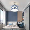 Minimalist modern chandelier for a bright and cosy children's room
