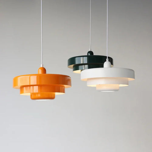 Retro LED chandelier for restaurant and bar decoration - vue 4 sur 12