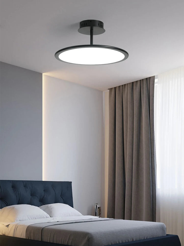 Minimalist dimmable decorative LED pendant light - vue 4 sur 12