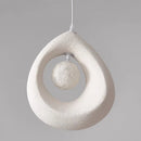 Minimalist nordic wabi sabi LED pendant light for interior decor