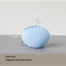 decorative natural soy wax seashell scented candles