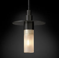 Modern decorative chrome iron pendant light for interiors