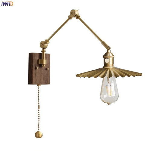 Modern adjustable copper LED wall light - vue 23 sur 23