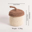 cotton rope storage basket for plants and decorations