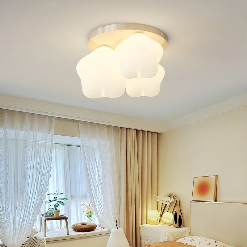 romantic colorful star chandelier for children's lighting - vue 4 sur 9