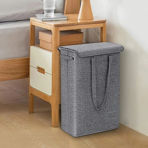 panier à linge sale avec poignées amovibles pratique et élégant - vue 2 sur 8