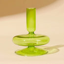 European glass candle holder for decoration and weddings