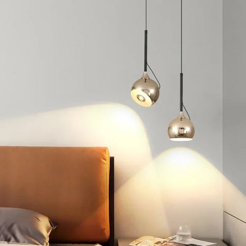Nordic design LED pendant light ideal for study interior décor - vue 2 sur 9