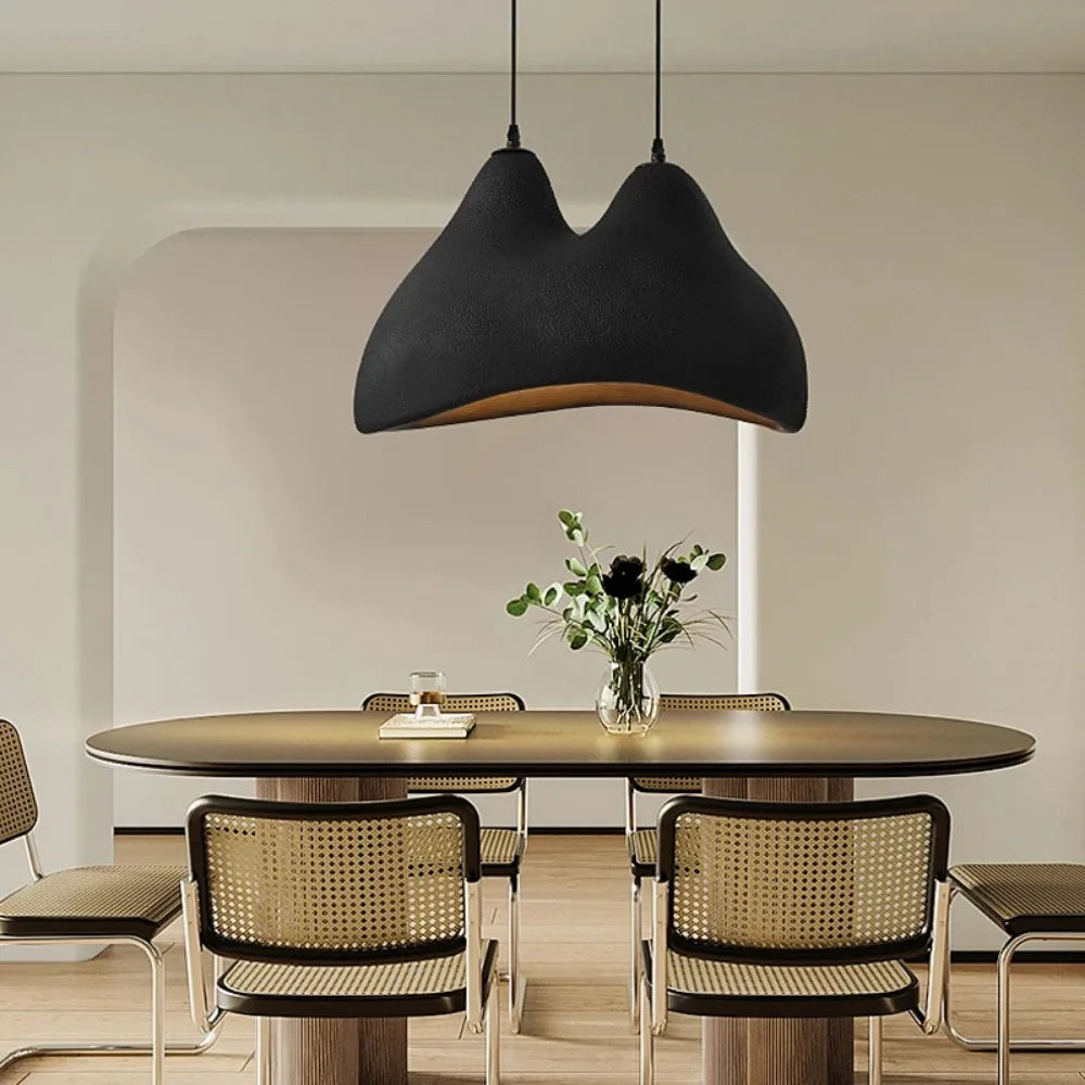 Nordic wabi sabi minimalist modern pendant light for decoration - vue 4 sur 10