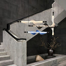 Contemporary LED acrylic designer chandelier modern lighting 2024