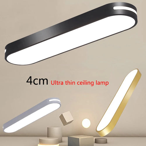 Modern LED ceiling light for balconies, corridors, bedrooms, home decor, indoor lighting, kitchen, restaurant - vue 2 sur 22