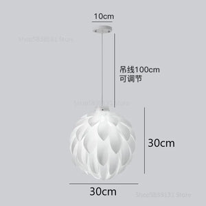 modern acrylic pendant light creative nordic style