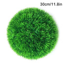 Artificial grass balls for party and event decoration
