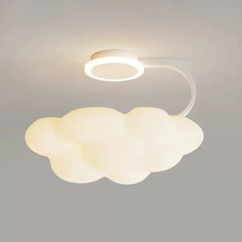 Romantic cloud chandelier for children's room nordic decoration