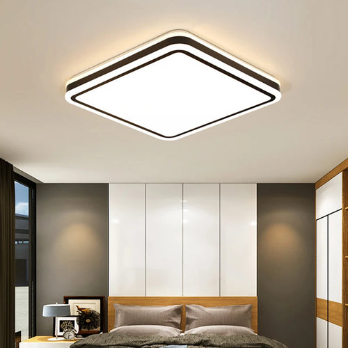 Modern round recessed LED nordic ambience lamp - vue 5 sur 10