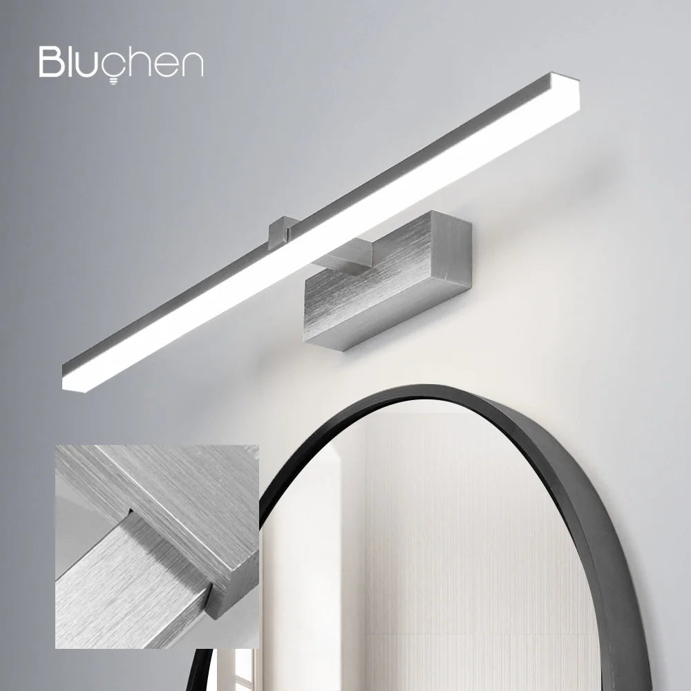 Surface mounted wired led picture wall light in acrylic