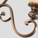 Nordic vintage-style chandelier for elegant indoor lighting