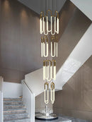 Modern nordic designer LED pendant light for elegant lofts