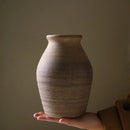handmade retro ceramic vase for dried flower decoration