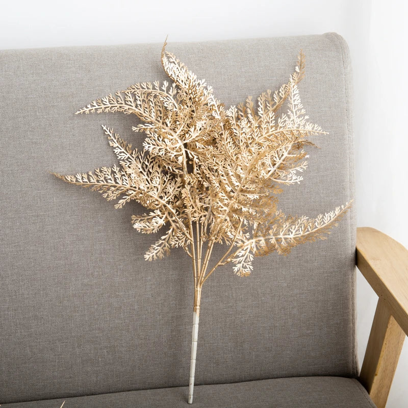Artificial plants, flowers and foliage for festive and wedding decorations