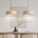 suspension à led style wabi sabi en pierre pour décoration intérieure