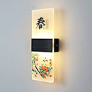 Japanese acrylic wall light for modern decor