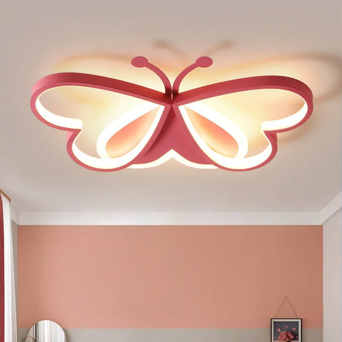 Winfordo LED chandelier with adjustable butterfly lamp for children - vue 4 sur 10