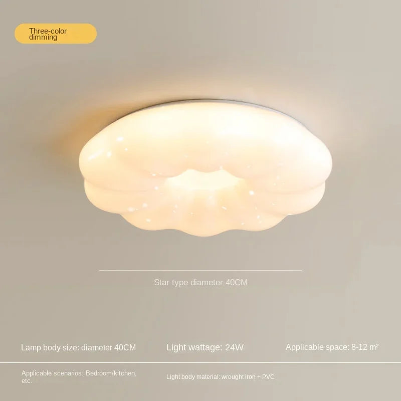 Creative petal chandelier for a warm and soothing atmosphere - vue 9 sur 24