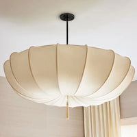 Nordic fabric chandelier Japanese style modern artistic lighting