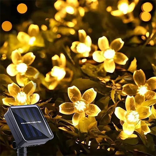Solar garden fairy string lights for outdoor decoration - vue 8 sur 11