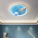 Cute ceiling light for children's bedroom, boys and girls
