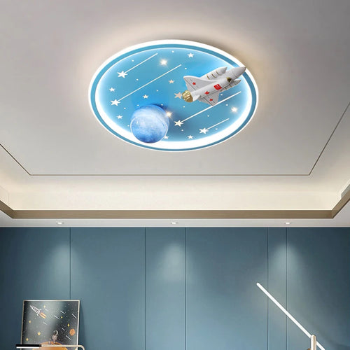Cute ceiling light for children's bedroom, boys and girls - vue 6 sur 14