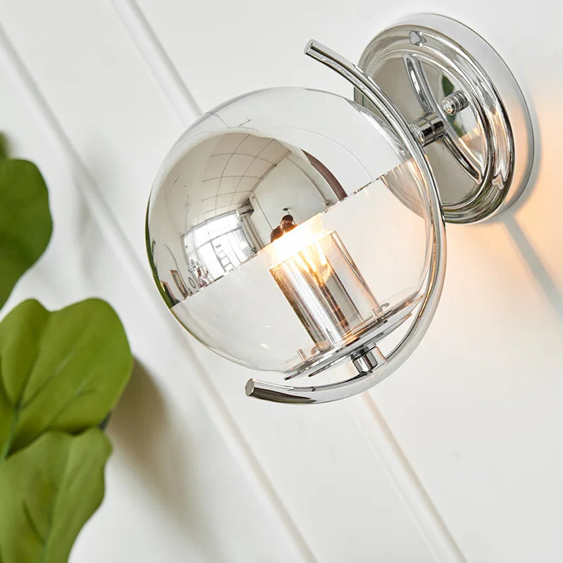 Bauhaus space age LED designer decorative wall light