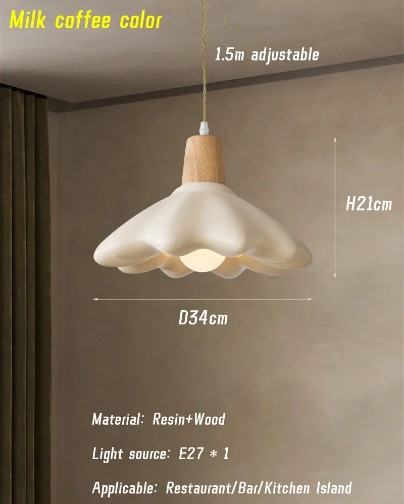 Decorative flower chandelier for an elegant style