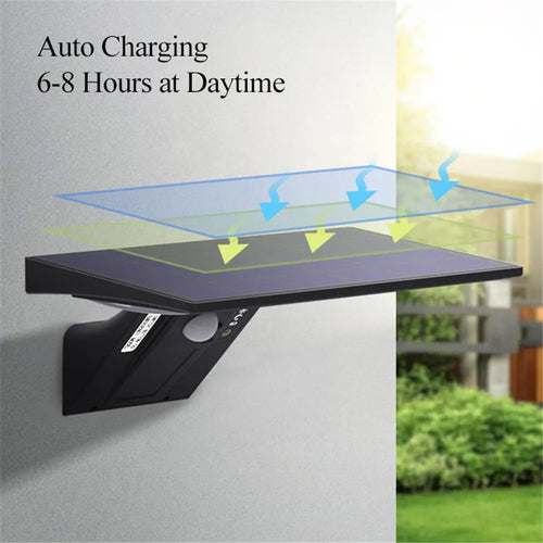 Outdoor solar lamps for garden and yard lighting - vue 3 sur 7