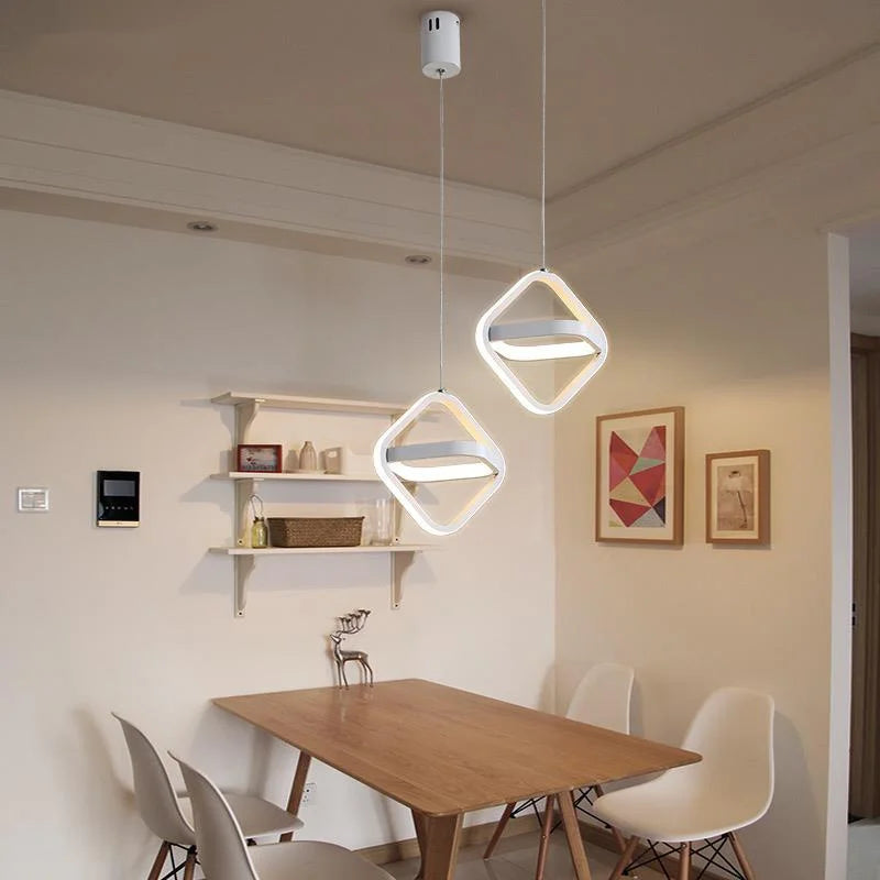 Modern LED pendant light for stylish indoor lighting