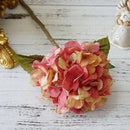 Silk hydrangea bouquet for home decoration and weddings