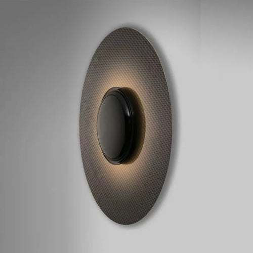 Modern circular designer wall light for an elegant interior - vue 3 sur 7